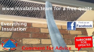 Will cellulose insulation blow out my eave vents and how do I clean them after the insulation is ins