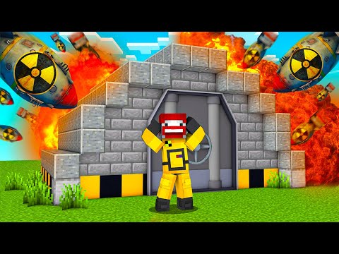 WIR BAUEN einen SICHEREN MINECRAFT BUNKER! - Minecraft
