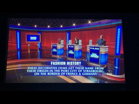 Final Jeopardy - Brian Henegar Day 3 (4/6/23)