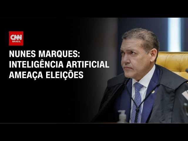 TSE: Inteligência artificial ameaça eleições, diz Nunes Marques | HORA H