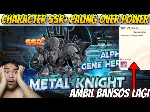 METAL KNIGHT SSR+ BID WAR GACHA🔥, OVER POWER BANGET, FREE BANSOS - OPM One Hit One Kill