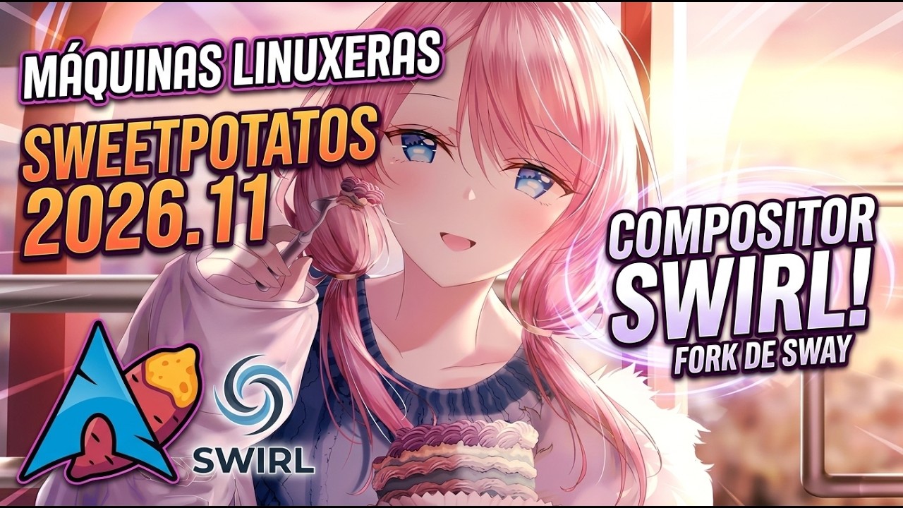 Sweetpotatos 2026.11: La Distro basada en Arch con Swirl (El Fork de Sway)