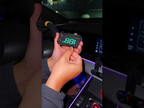Digital Universal Car HUD GPS Speedometer || Over Speed Alarm for Cars #cars #speedmeter #shorts