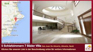 preview picture of video '5 Schlafzimmern 7 Bäder Villa zu verkaufen in San Juan De Alicante, Alicante, Spain'