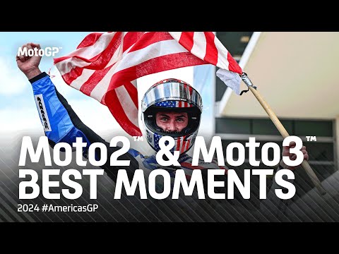 Moto2&Moto3 2024 第3戦アメリカズGP(サーキット・オブ・ジ・アメリカズ)ハイライト動画