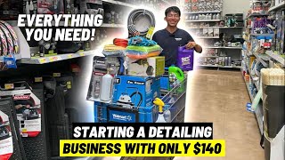How To Start a Detailing Business With Only $140 (Walmart Ed