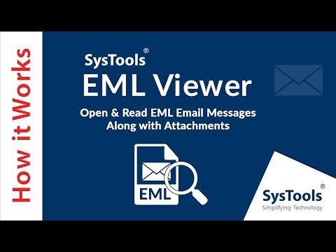 SysTools EML Viewer - Free EML File Explorer Tool Open & Read EML Email Messages with Attachments