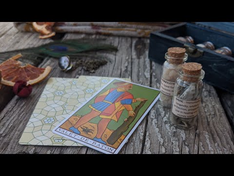 Page of Wands Mystery Knit Along Presentation