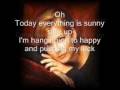 Martina McBride Sunny side up -- Lyrics