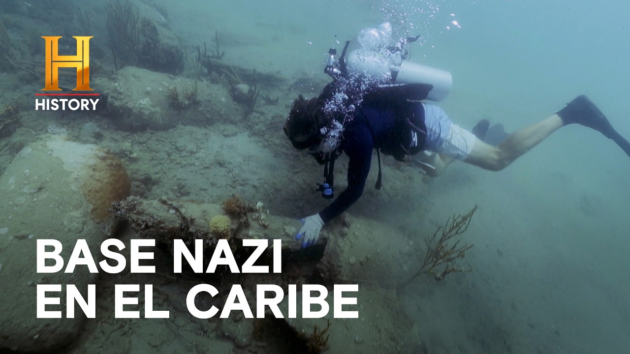 ¡BASE SECRETA NAZI HALLADA EN EL CARIBE!  - Submarinos perdidos de la Segunda Guerra Mundial