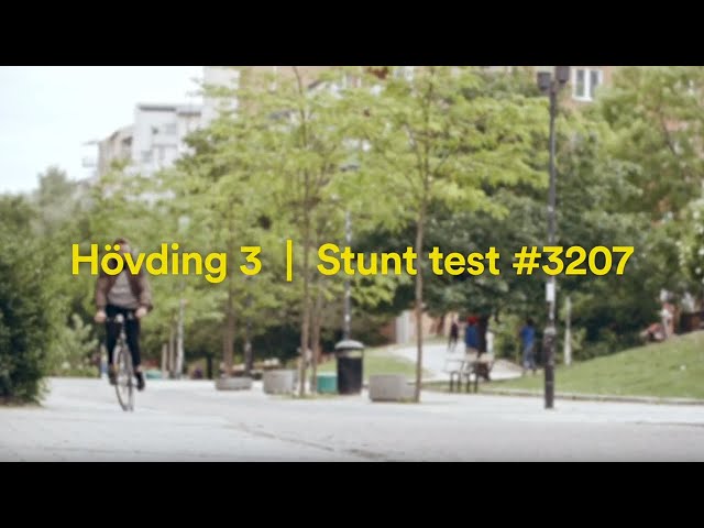 Video teaser per Hövding 3 stunt test #3207