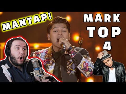 REACTION: MARK - LEAVE THE DOOR OPEN - SPEKTA SHOW TOP 4 - Indonesian Idol 2021