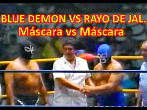 BLUE DEMON VS RAYO DE JAL. MÁSCARA VS MÁSCARA