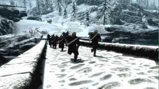Skyrim. Кто круче? Ульфрик и Туллий.