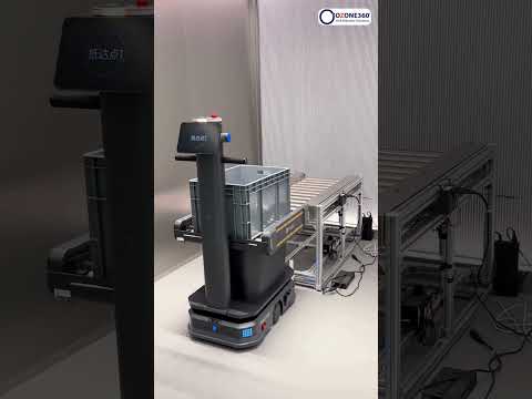 PUDU T300 Conveyor Solution ยกระดับการขนส่งวัสดุอัตโนมัติในโรงงาน