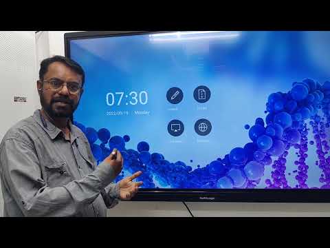 Interactive led touch display panel, for education