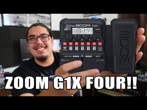 Zoom G1X FOUR Guitar Multi-Effects Pedal REVIEW!