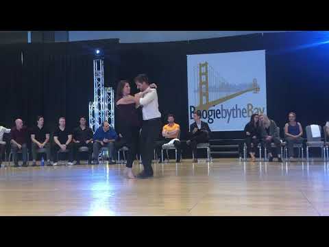 Boogie by the Bay 2019 Champions JnJ - Maxime Zzaoui and Melissa Rutz 2nd Place