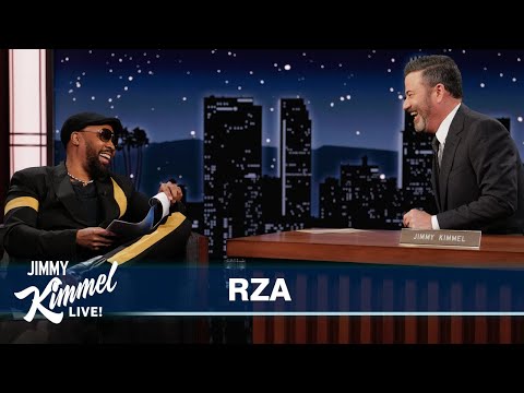 RZA on His Dream About Kimmel, Composing a Ballet & He Reads Lyrics He Wrote at 14