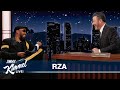 RZA on His Dream About Kimmel, Composing a Ballet & He Reads Lyrics He Wrote at 14