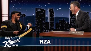 RZA on His Dream About Kimmel, Composing a Ballet &amp; He Reads Lyrics He Wrote at 14
