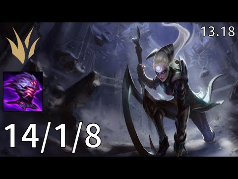 Diana Jungle vs Karthus - EUW Diamond | Patch 13.18