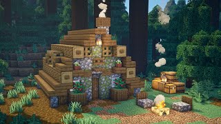 Minecraft | How to Build an Easy Starter Cabin | Tutorial