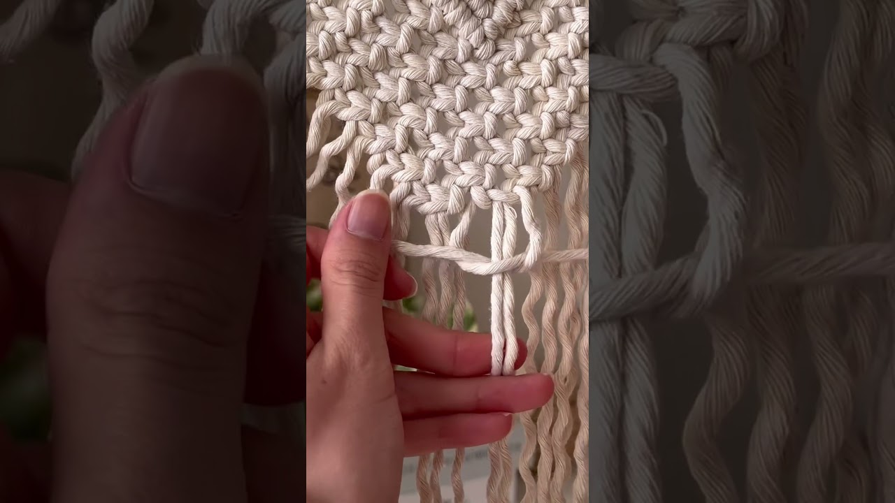 ダイソーの毛糸、沢山種類あって可愛い💕#shorts #macrame#マクラメ#ダイソー