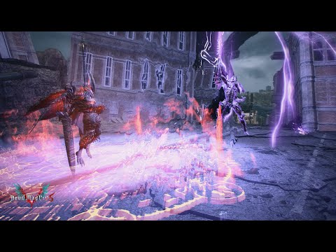 Devil May Cry 5 - Super Dante Bullying Cavaliere Angelo - Turbo (No Damage)