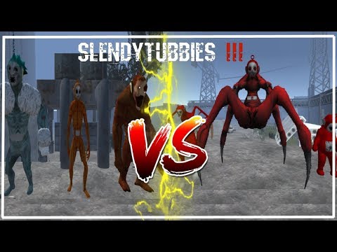 Los "Amigos" VS Equipo Po | Slendytubbies 3 Batallas #2 Video