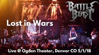 Battle Beast - Lost in Wars LIVE @ Ogden Theater Denver Colorado 5/1/18
