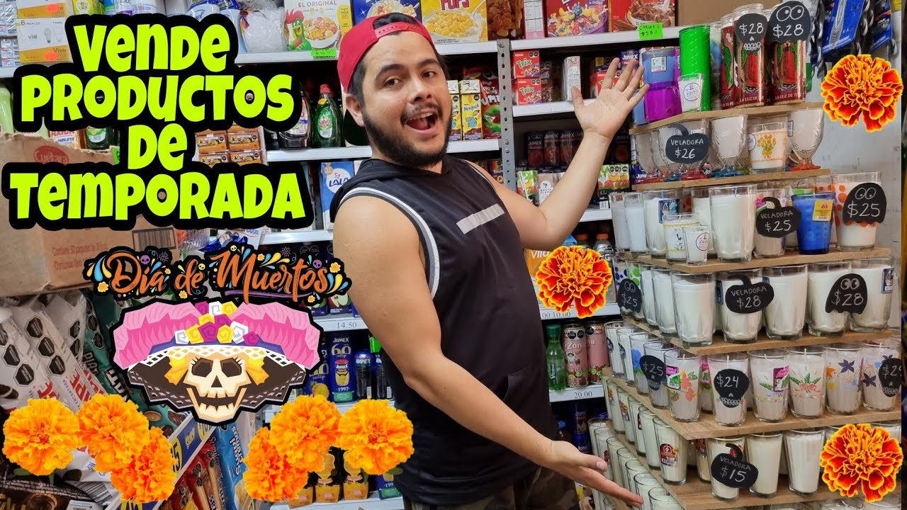 ¡Exhibidor de Veladoras! Aprovecha la temporada para vender más 😀
