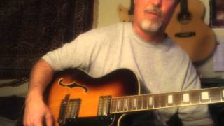 Video thumbnail for DeArmond X 155 Korean archtop guitar made these are really nice guitars SOLD gig bag by polkzoo