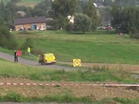 Paweł Prokop - Fiat 126p - Prolog Rajd Dziennikarzy Dębica 2009