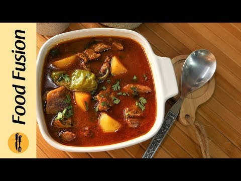 Aloo gosht (With Tamatar) recipe By Food Fusion