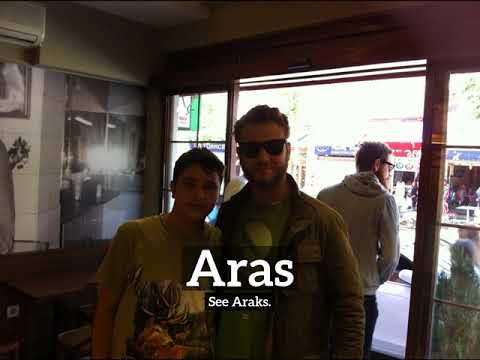 How to Say Aras in English? | How Does Aras Look? | What is Aras?