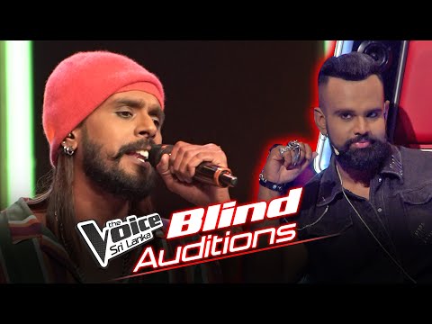 Viraj Amarasinghe | Kirilli Ran Kirilli (කිරිල්ලී රන්) | Blind Auditions | The Voice Sri Lanka
