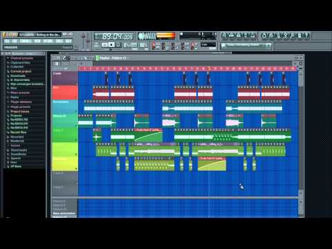Adele - Rolling in the deep (DJ Lazardo remix) (HD movie)