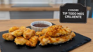 Trucos para rebozados más crujientes en freidora de aire Cosori