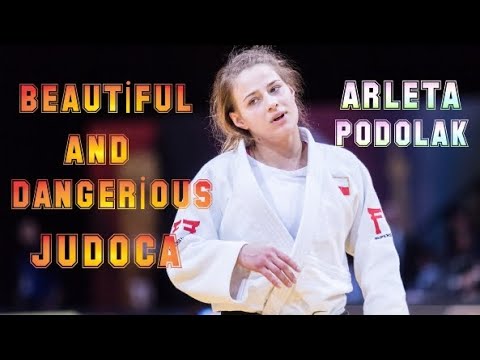 BEAUTİFUL AND DANGERİOUS JUDOCA ARLETA PODOLAK / JUDO #judo