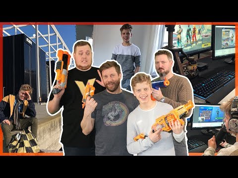 VILDESTE DAG MED Vercinger, Comkean og Gammelfar/Behind The Scenes - Fedt At Være En Noob