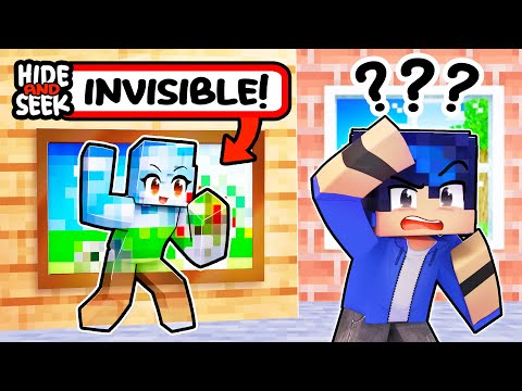 Using INVISIBLE Cheats In Minecraft Hide N' Seek!