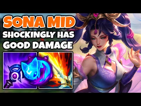 AP Sona Mid kinda destroys people after Lich Bane is done | Pekin Woof