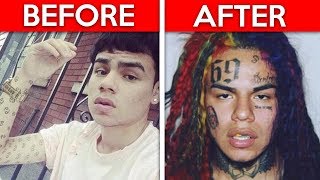 9 Rapper Transformations You Won't Believe... (6ix9ine, Lil Pump, Cardi B & MORE!)