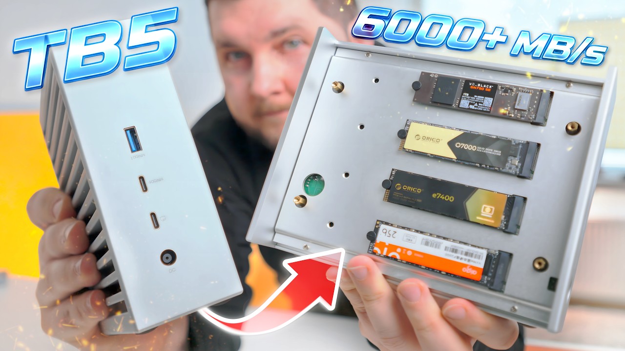 I Added 4 NVMe SSDs to My M4 Mac Mini… The Results Are INSANE!