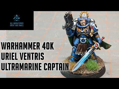 Warhammer 40k Captain Uriel Ventris of the Ultramarines