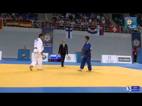 Judo 2014 European Championships Cadets: Smink (NED) - Wagner (AUT) [-73kg] rep