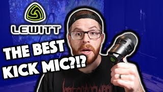 Video thumbnail for LEWITT DTP 640 REX - The Best Kick Drum Microphone Ever? by Cameron Fleury