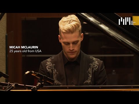 Semifinalist Micah McLaurin at Auditorium Gaber - Liszt, Chopin