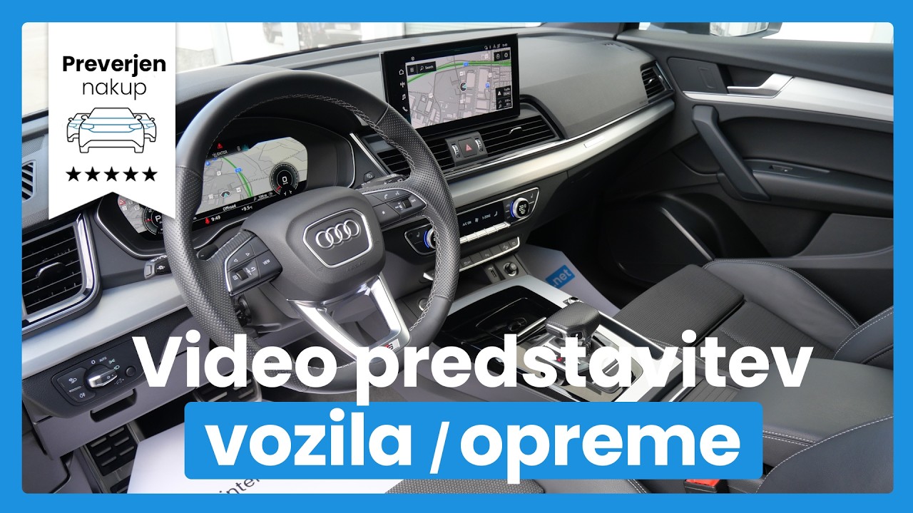 Audi Q5 Sportback 40 TDI quattro S tronic S line - ZRAČNO VZM. - SLO